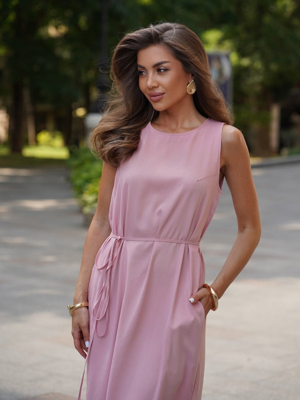 Pudra Sundress with Two Slits