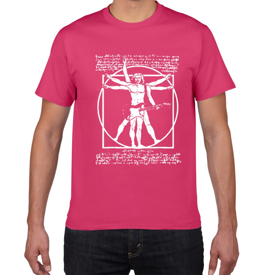Men's Rock Vitruvian Man T-Shirt