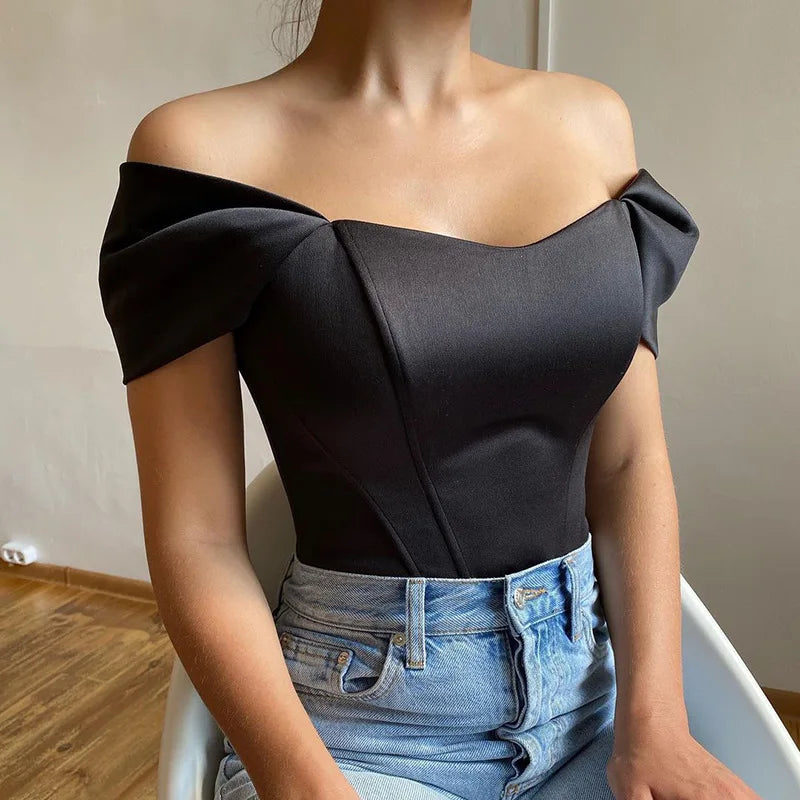 Satin Corset Top
