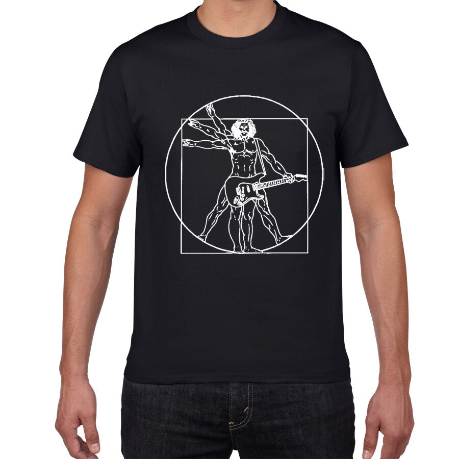 Men's Rock Vitruvian Man T-Shirt