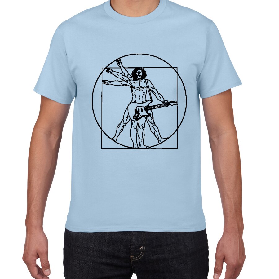 Men's Rock Vitruvian Man T-Shirt