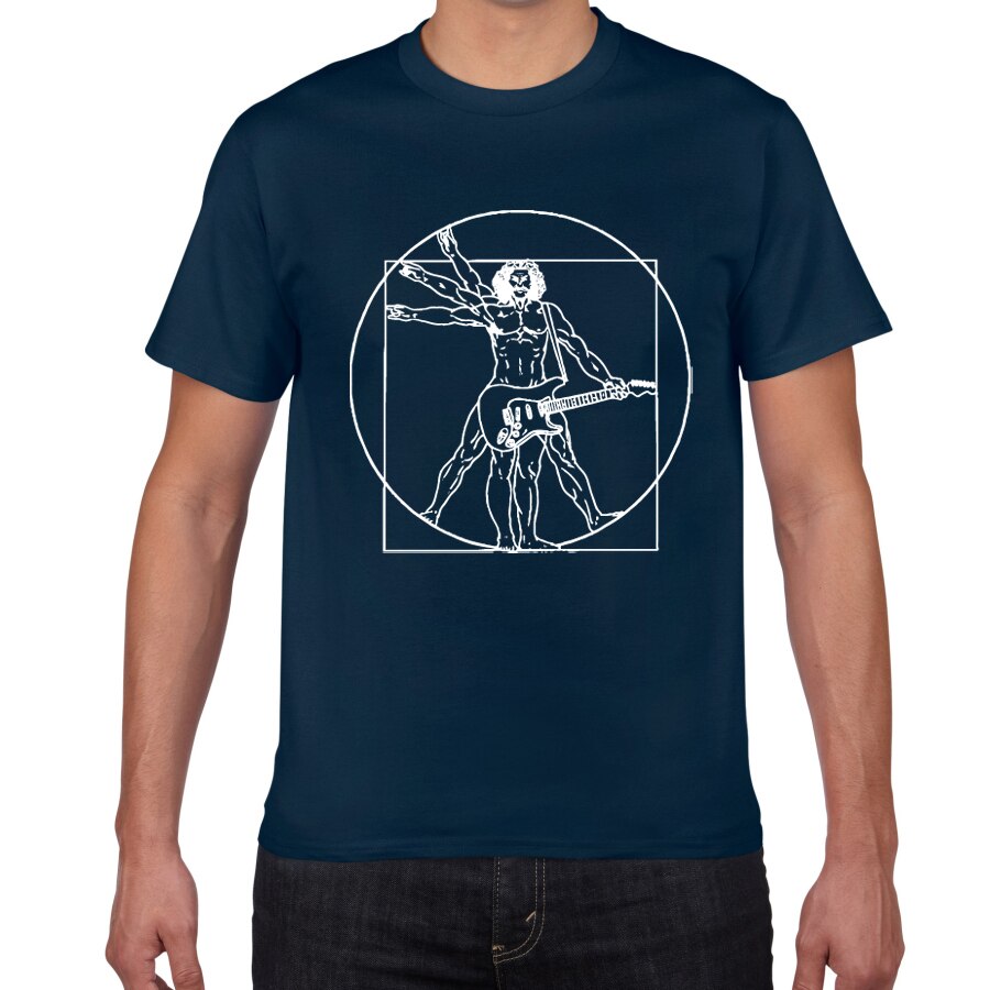 Men's Rock Vitruvian Man T-Shirt