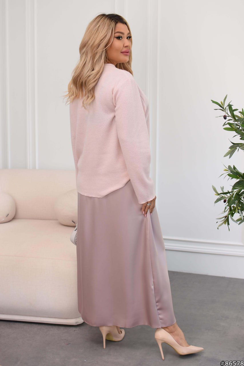 Suit with Long Skirt -sku 86578