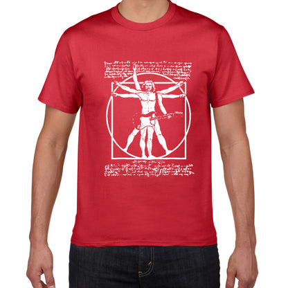 Men's Rock Vitruvian Man T-Shirt