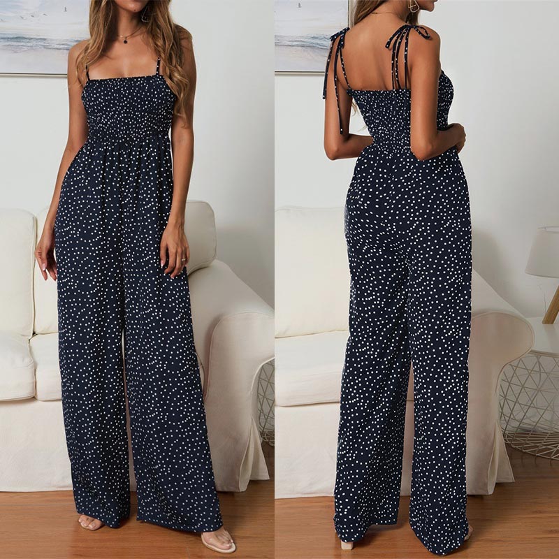 Women's Polka Dot Jumpsuit