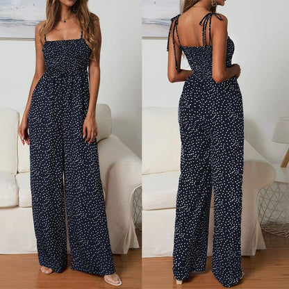 Women's Polka Dot Jumpsuit