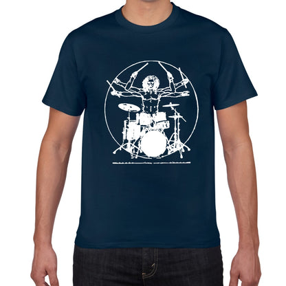 Men's Rock Vitruvian Man T-Shirt
