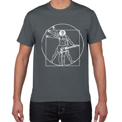 Men's Rock Vitruvian Man T-Shirt