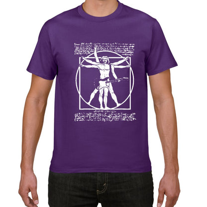 Men's Rock Vitruvian Man T-Shirt