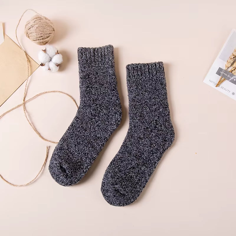 Winter Men's Merino Wool Socks (3-6 Pair)