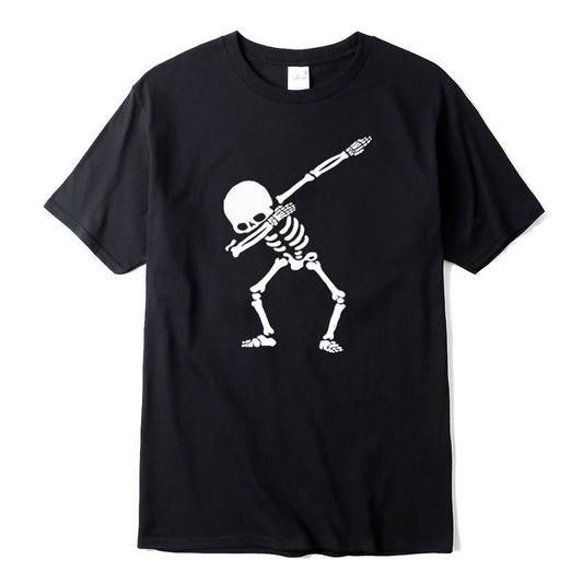 Dancing Skeleton Themed T-Shirt