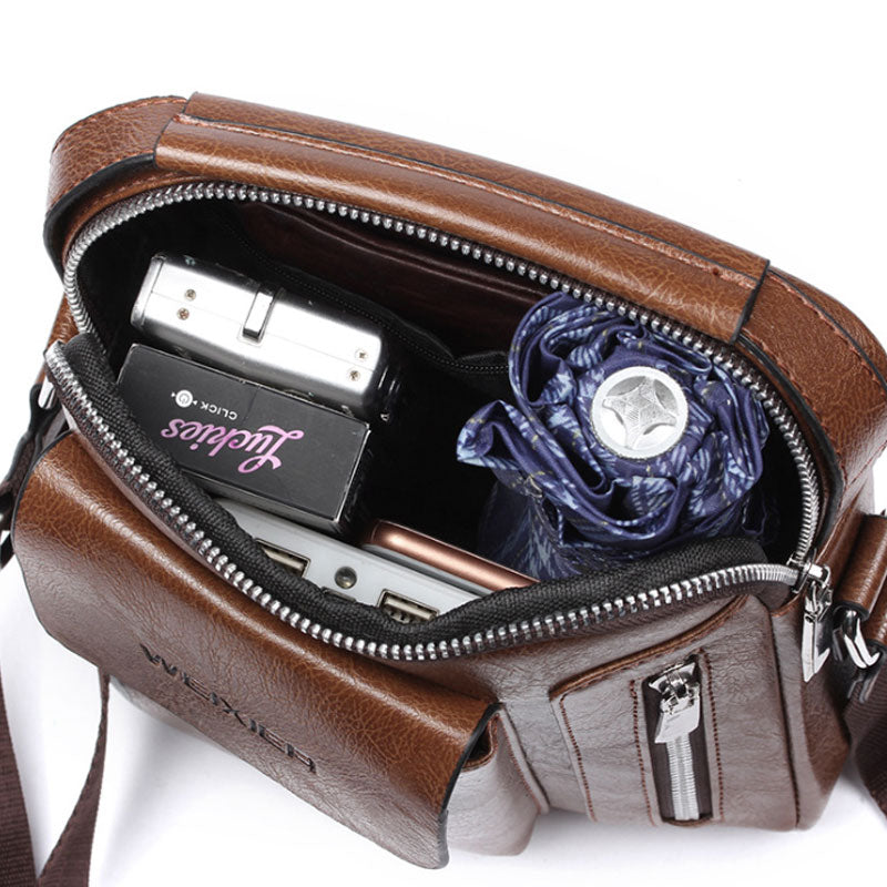 Vintage Aviation Crossbody Bag
