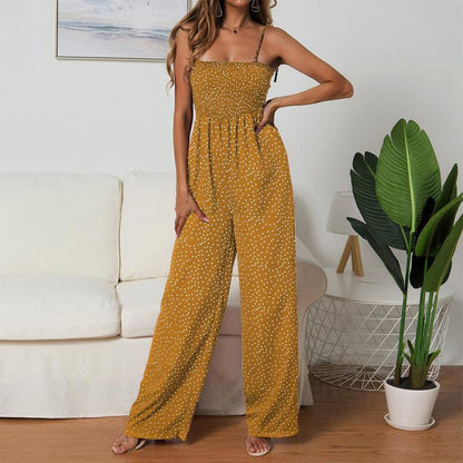 Women's Polka Dot Jumpsuit