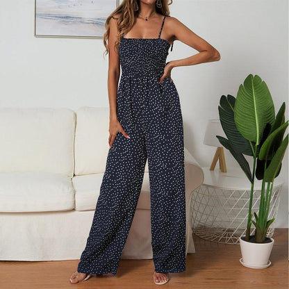 Women's Polka Dot Jumpsuit
