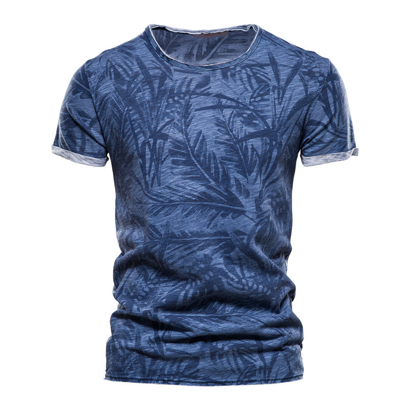 Men's Hawaii Style Cotton T-Shirt