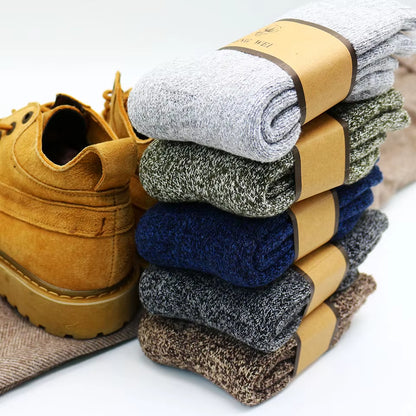 Winter Men's Merino Wool Socks (3-6 Pair)