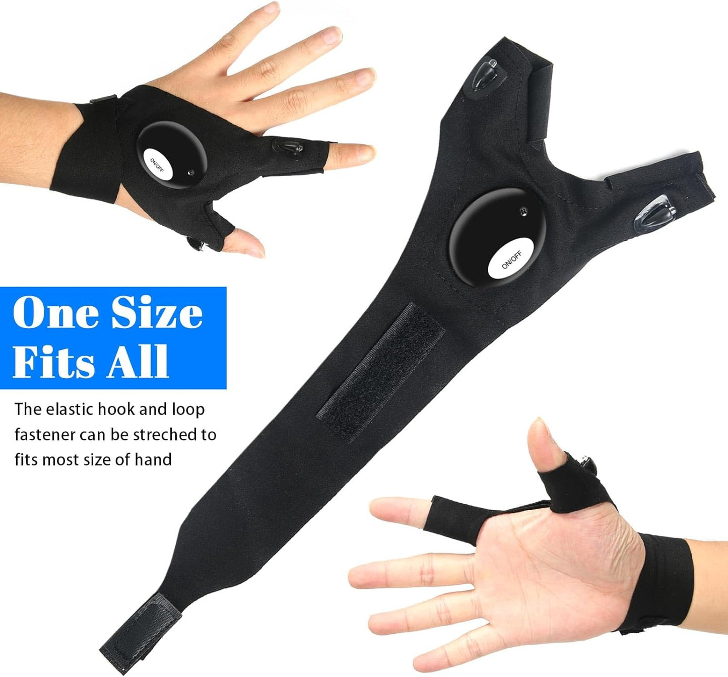 LED Flashlight Gloves – Hands-Free Light for Any Task