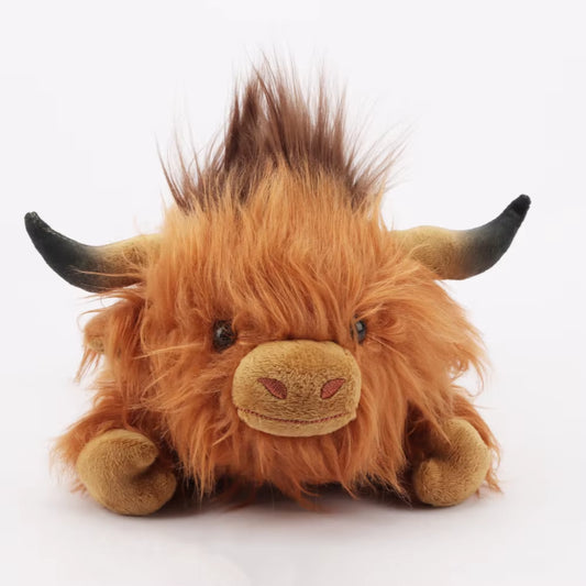 32Cm  Highland Cow Plush Animal Doll