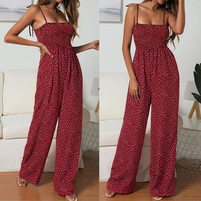 Women's Polka Dot Jumpsuit