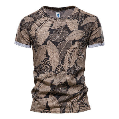 Men's Hawaii Style Cotton T-Shirt