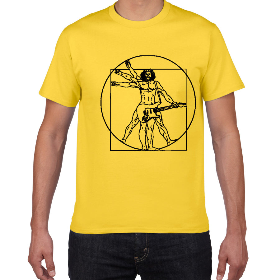 Men's Rock Vitruvian Man T-Shirt