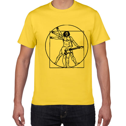 Men's Rock Vitruvian Man T-Shirt