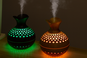 Woodgrain Ultrasonic Air Aroma Diffuser