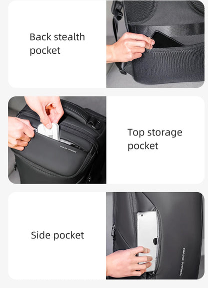 MARK RYDEN Multifunctional 15.6 inch Laptop Backpack