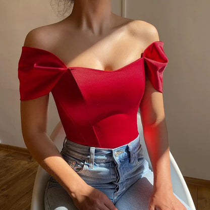 Satin Corset Top