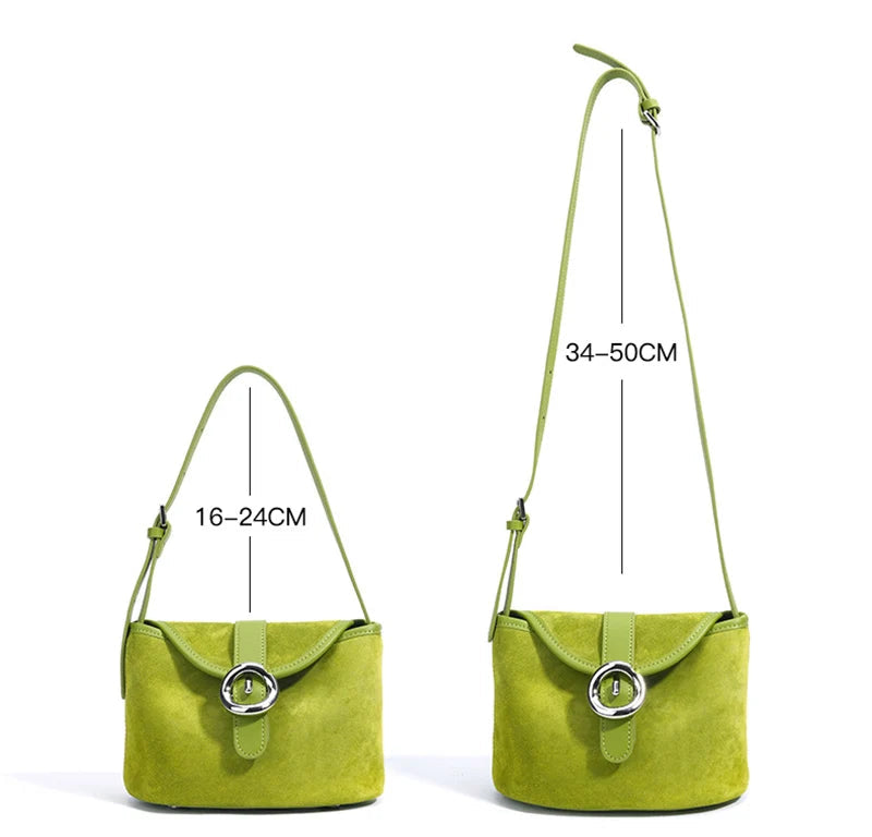 Formeki  Luxury Designer Suede Bag