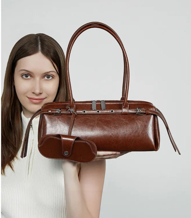 Genuine Leather Shoulder Luxury Bag
