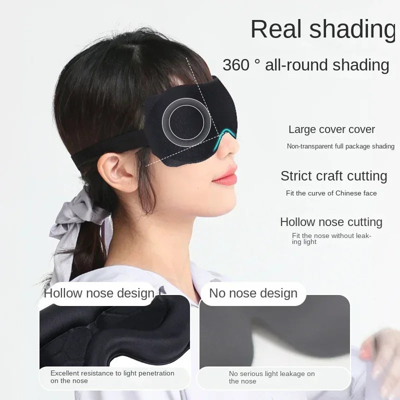 3D Sleeping Mask Block Out Light Sleep Mask for Eyes 