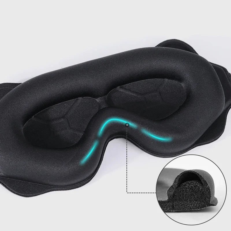 3D Sleeping Mask Block Out Light Sleep Mask for Eyes 