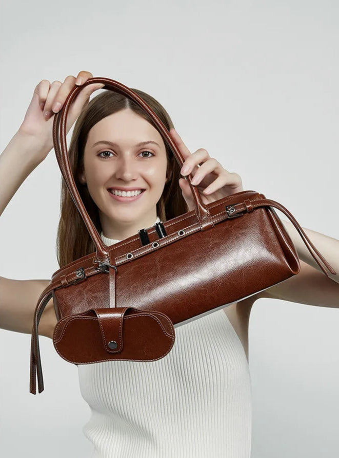 Genuine Leather Shoulder Luxury Bag