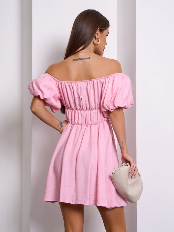 Linen Dress #SA-617