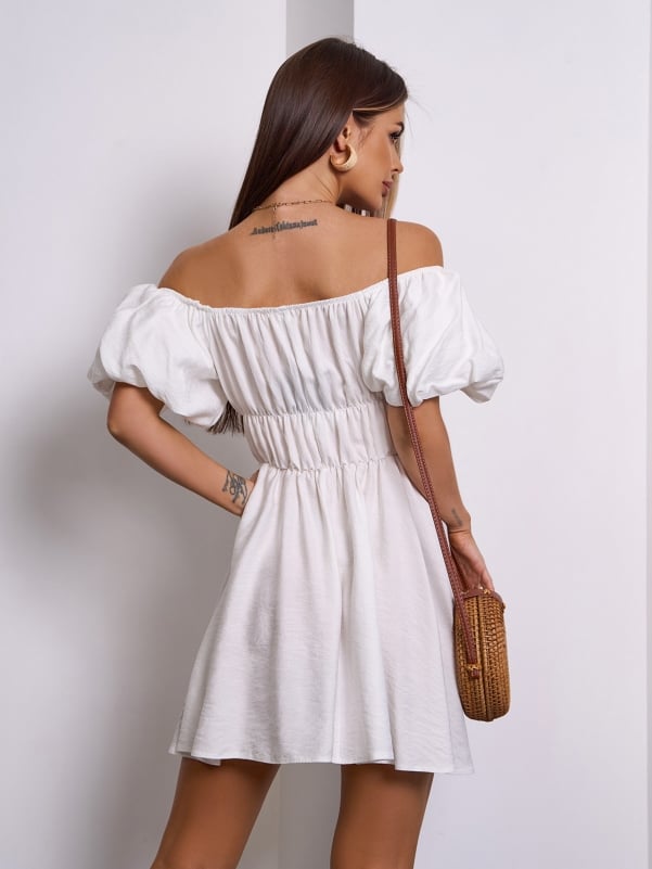 Linen Dress #SA-617