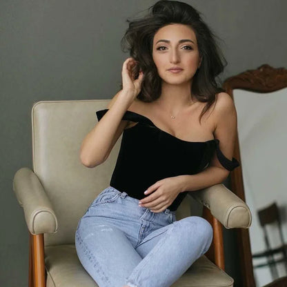 Satin Corset Top