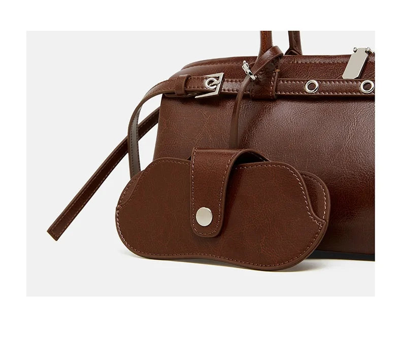 Genuine Leather Shoulder Luxury Bag