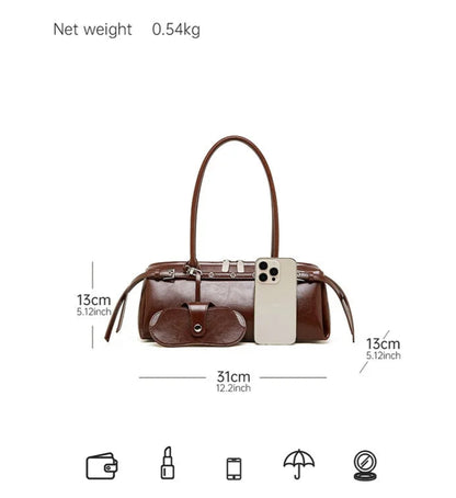 Genuine Leather Shoulder Luxury Bag