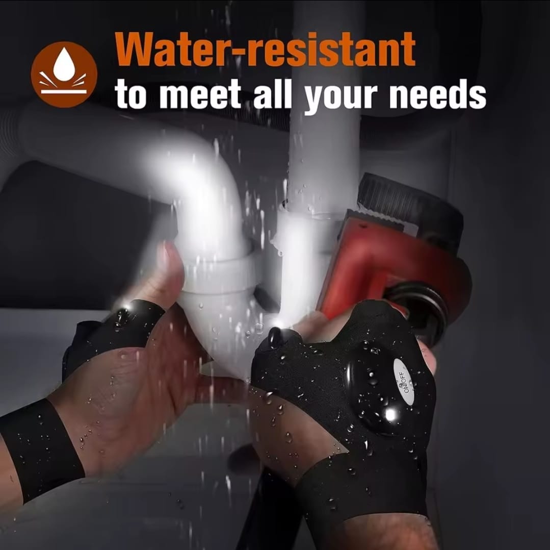 LED Flashlight Gloves – Hands-Free Light for Any Task
