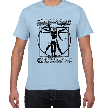 Men's Rock Vitruvian Man T-Shirt