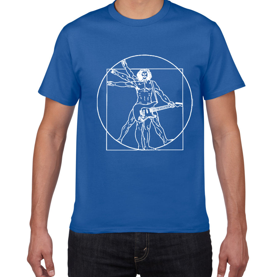Men's Rock Vitruvian Man T-Shirt