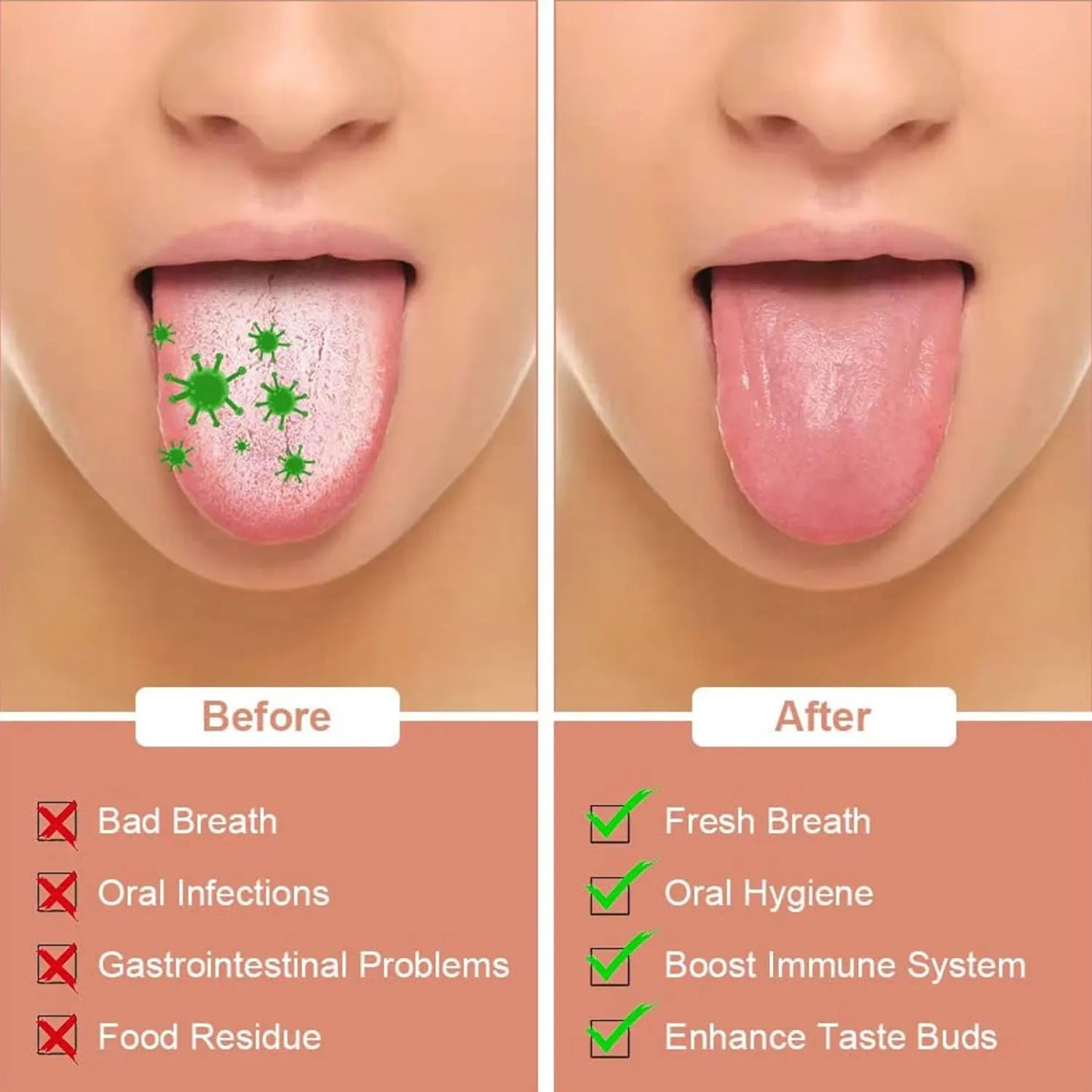 Premium 1Pcs/3Pcs Metal Tongue Scraper Cleaner for Adults & Kids, Portable Stainless Steel Tongue Scrapers Brushes for Removing