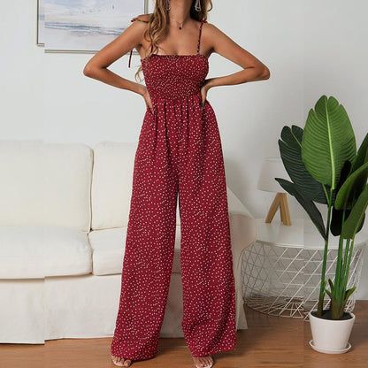 Women's Polka Dot Jumpsuit