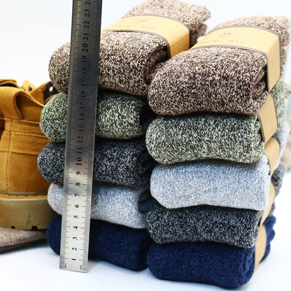 Winter Men's Merino Wool Socks (3-6 Pair)