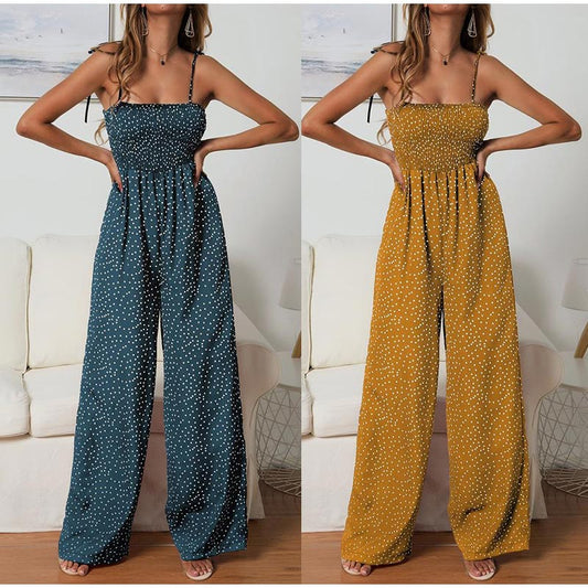 Women's Polka Dot Jumpsuit