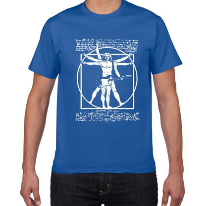 Men's Rock Vitruvian Man T-Shirt