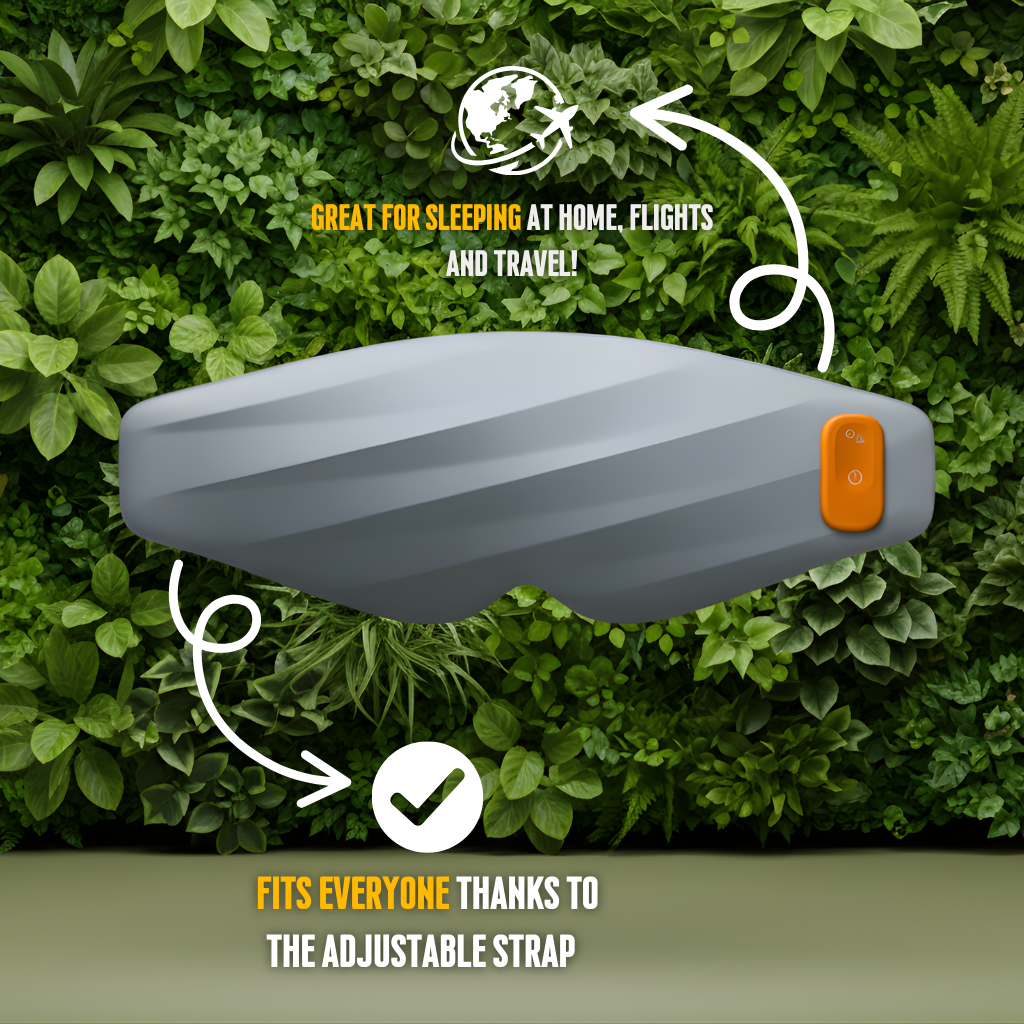 Wireless Infra-red Therapeutic Relaxation Eye Mask