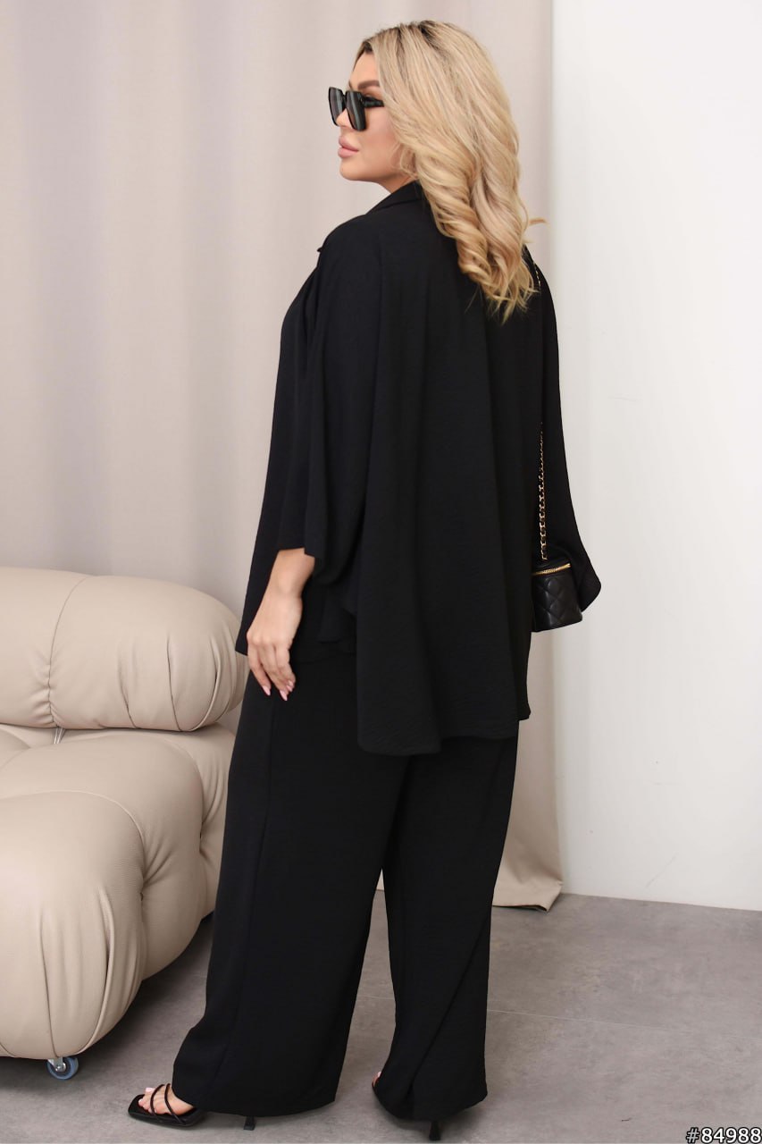 Black Pant Suit- sku 84988