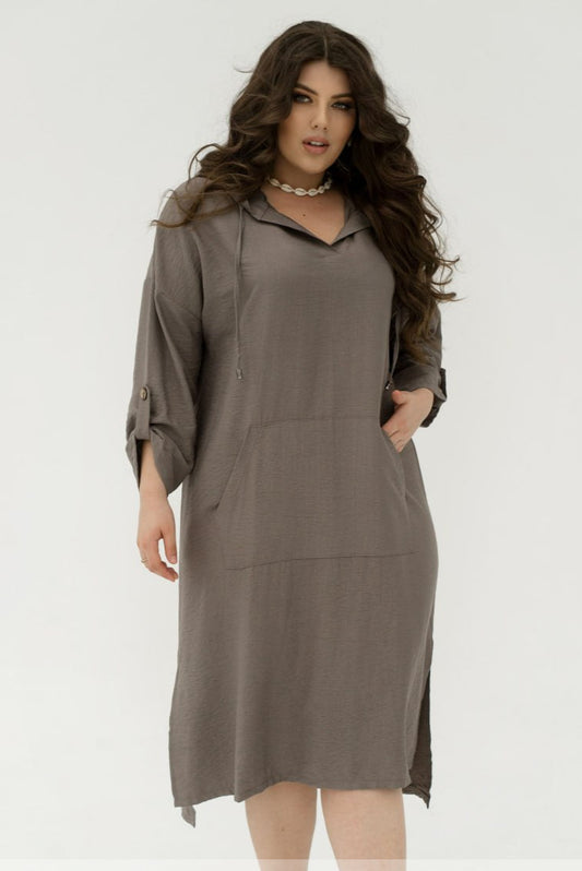 Dark Gray Dress #2384